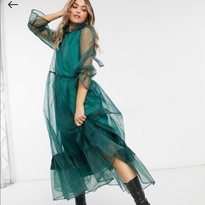 Sister Jane Maxi Organza Dress